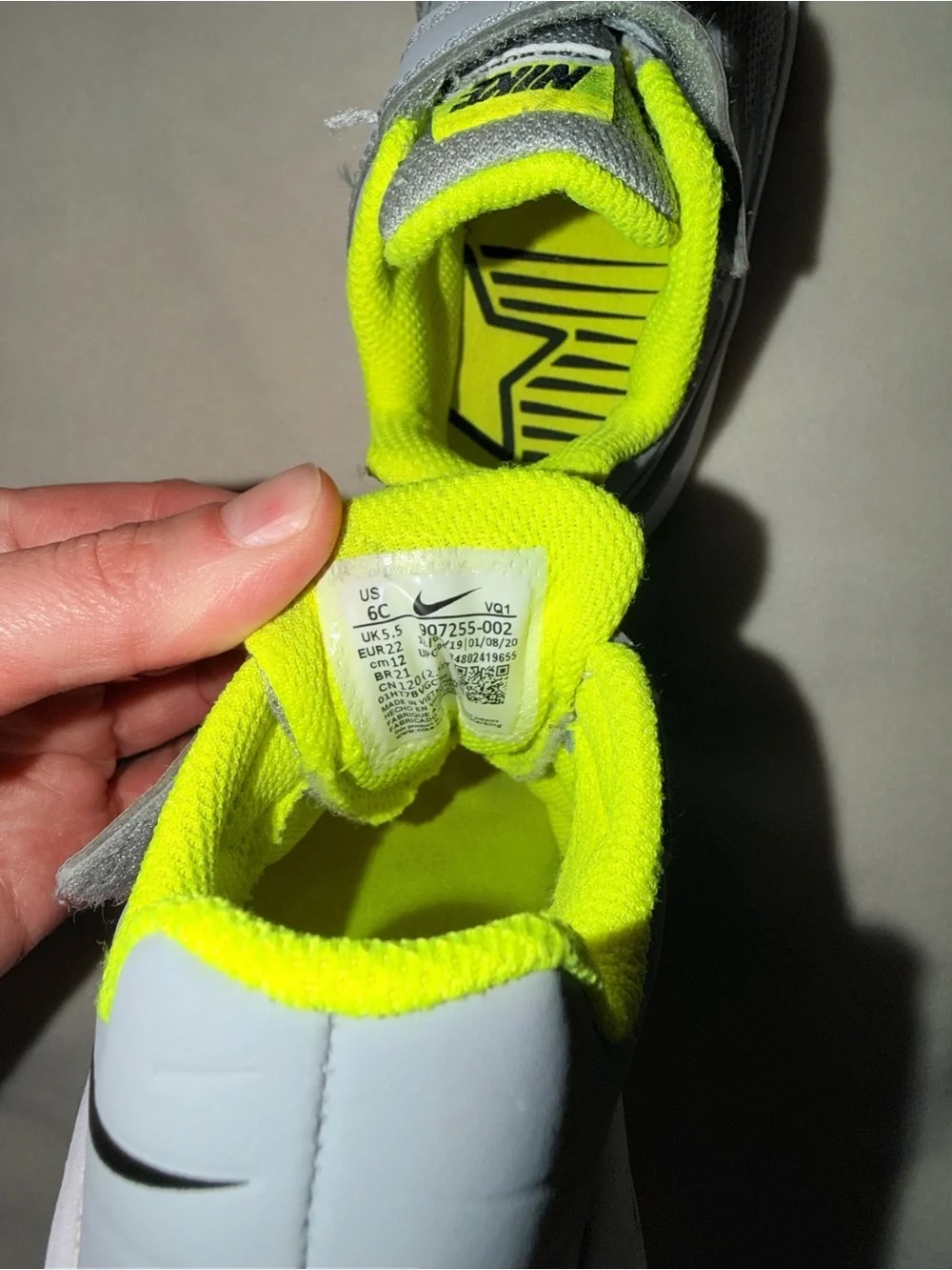 Nike Kids Star Runner Wolf Grey Volt